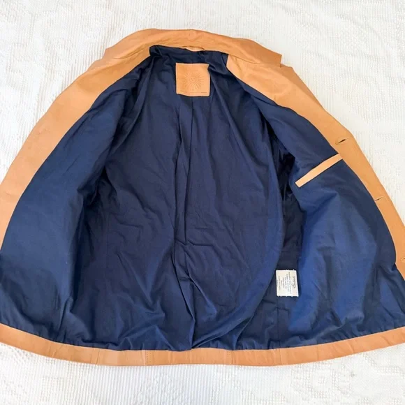 Rare Sabah Downtown Leather Jacket Unisex Small - Picture 7 of 13